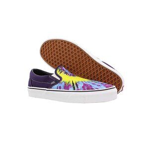 Vans Classic Slip On Tie Dye Mysterioso Purple Men 9.5/Women 11